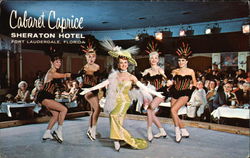 Sheraton Hotel - Cabaret Caprice Fort Lauderdale, FL Postcard Postcard