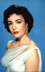 Elizabeth Taylor Actresses Postcard Postcard