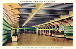 Coloramic Rainbow Ballroom Postcard