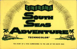 South Seas Adventure Movie and Television Advertising Postcard Postcard