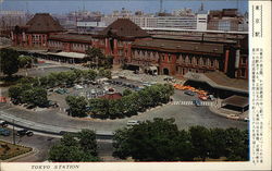 Tokyo Station Japan Postcard Postcard