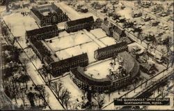 Smith College - The Quadrangle Northampton, MA Postcard Postcard