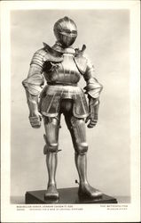 Maximilian Armor, Germon (Saxon?) 1535 New YOrk, NY Postcard Postcard