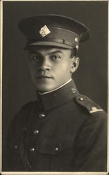 Soldier's Portrait, 1922 Postcard