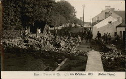 Storm Havoc, October 6, 1929 England? Postcard