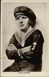 Photograph of Jackie Coogan as a Boy Actors Postcard Postcard