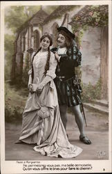 Faust a Marguerite Postcard