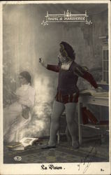 Faust et Marguerite; La Vision Postcard