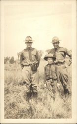 Boy Scouts in Uniform Postcard