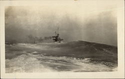 Great White Fleet, 1909 Postcard