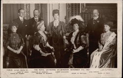 The Royal Gathering at Windsor - November 17, 1907 Postcard