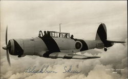 Blackburn "Skua" Aircraft Postcard Postcard