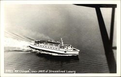 "MV Chinook" - Over 300 Ft. of Streamlined Luxury Boats, Ships Postcard Postcard