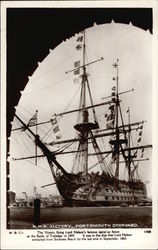 HMS Victory, Portsmouth Dockyard Postcard