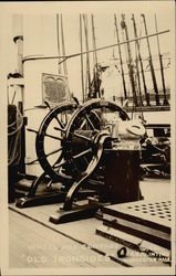 Wheel and Compass "Old Ironsides" Postcard