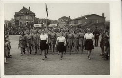 Parade of Women Postcard