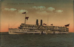 S.S. Kingston, Toronto to Montreal Ferries Postcard Postcard