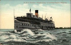 R. & O. Steamer "Rapids King" Steamers Postcard Postcard