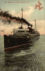 The Manxman, Turbine Steamer, 931 Steamers Postcard Postcard