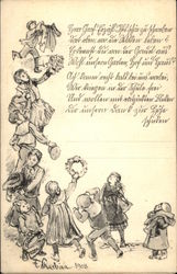 Children, Nursery Rhyme? Postcard