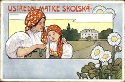 Ustredni Matice Skolska Postcard Postcard