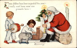 These Children Have Been so Good All the Year I Really Must Leave Some Nice Presents Here Postcard Postcard