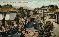 In Uji Village, Japan-British Exhibition Postcard