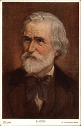 Giuseppe Verdi Postcard