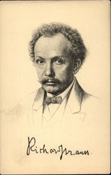 Richard Strauss Portrait Postcard