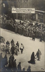 Funeral Procession German Kaiser Postcard