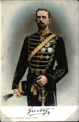 Gustaf V of Sweden Royalty Postcard Postcard