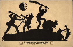 Military Battle Postcard