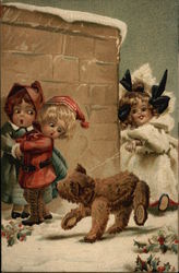 Children and Toys Postcard Postcard