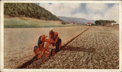 Model "WC" Tractor Postcard