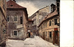 Strelna ulice Postcard