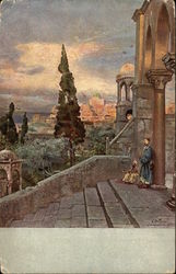 View from the Temple in Jerusalem Postcard