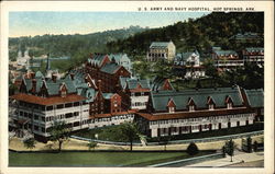 U.S. Army and Navy Hospital Hot Springs, AR Postcard Postcard