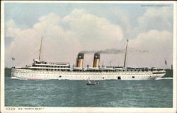 S.S. North West Postcard