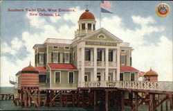 Southern Yacht Club New Orleans, LA Postcard Postcard