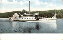 Alton-Bay, NH, Steamer Mount Washington Steamers Postcard Postcard