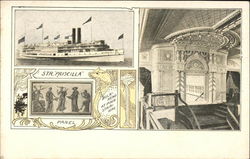 Steamer "Priscilla" Steamers Postcard Postcard