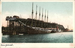 NAW Coal Piers - Norfolk, Virginia Postcard