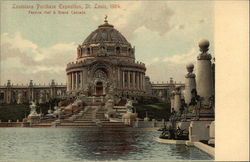 Louisiana Purchase Exposition, St. Louis, 1904, Festival Hall & Grand Cascade Postcard Postcard