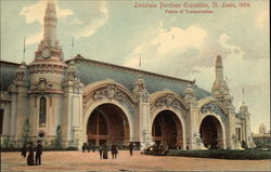 Louisiana Purchase Exposition, St. Louis, 1904, Palace of Transportation Postcard