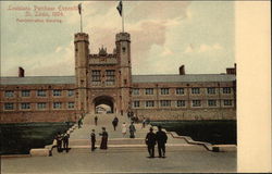 Louisiana Purchase Exposition, St. Louis, 1904, Administration Building Postcard