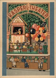 Kasperl Theater Postcard