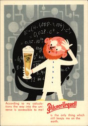 Pilsner Urquell Advertising Postcard Postcard