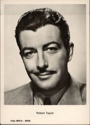 Photograph of Robert Taylor Postcard