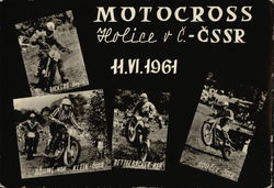 Motocross HVI 1961 Postcard