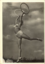 Gymnastik - 1936 Berlin Olympics Postcard